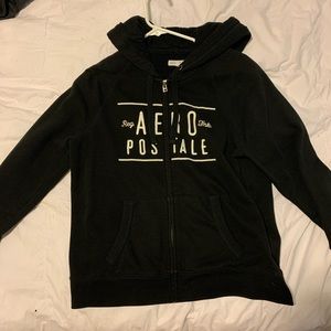 Aeropostale black sweater/jacket